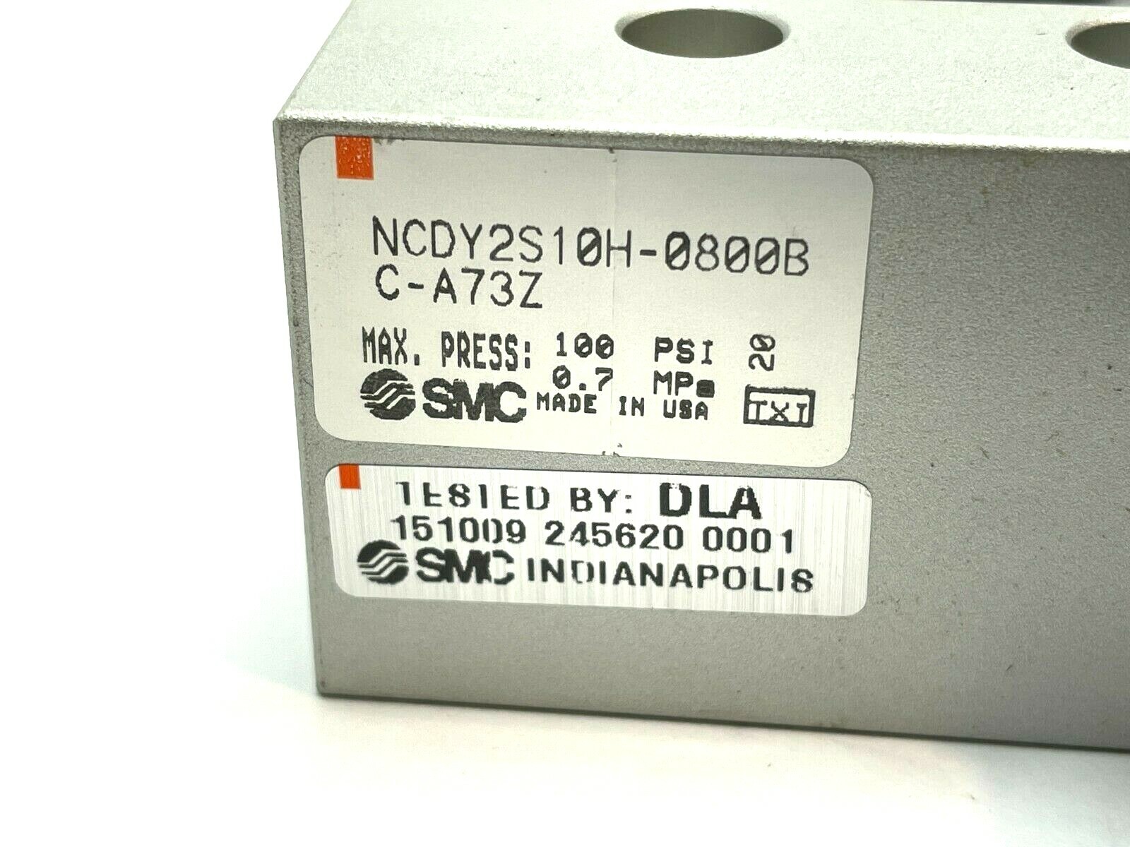 SMC NCDY2S10H-0800BC-A73Z Guided Cylinder w/ D-A37 Auto Switches