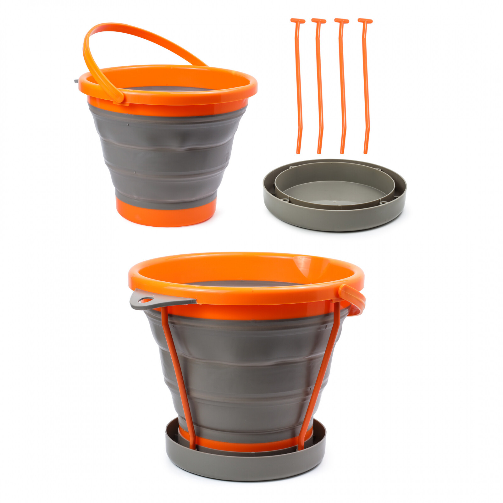 ASR Outdoor Classifier Screen Set with 10L Collapsible Bucket Kit (4 Sizes)
