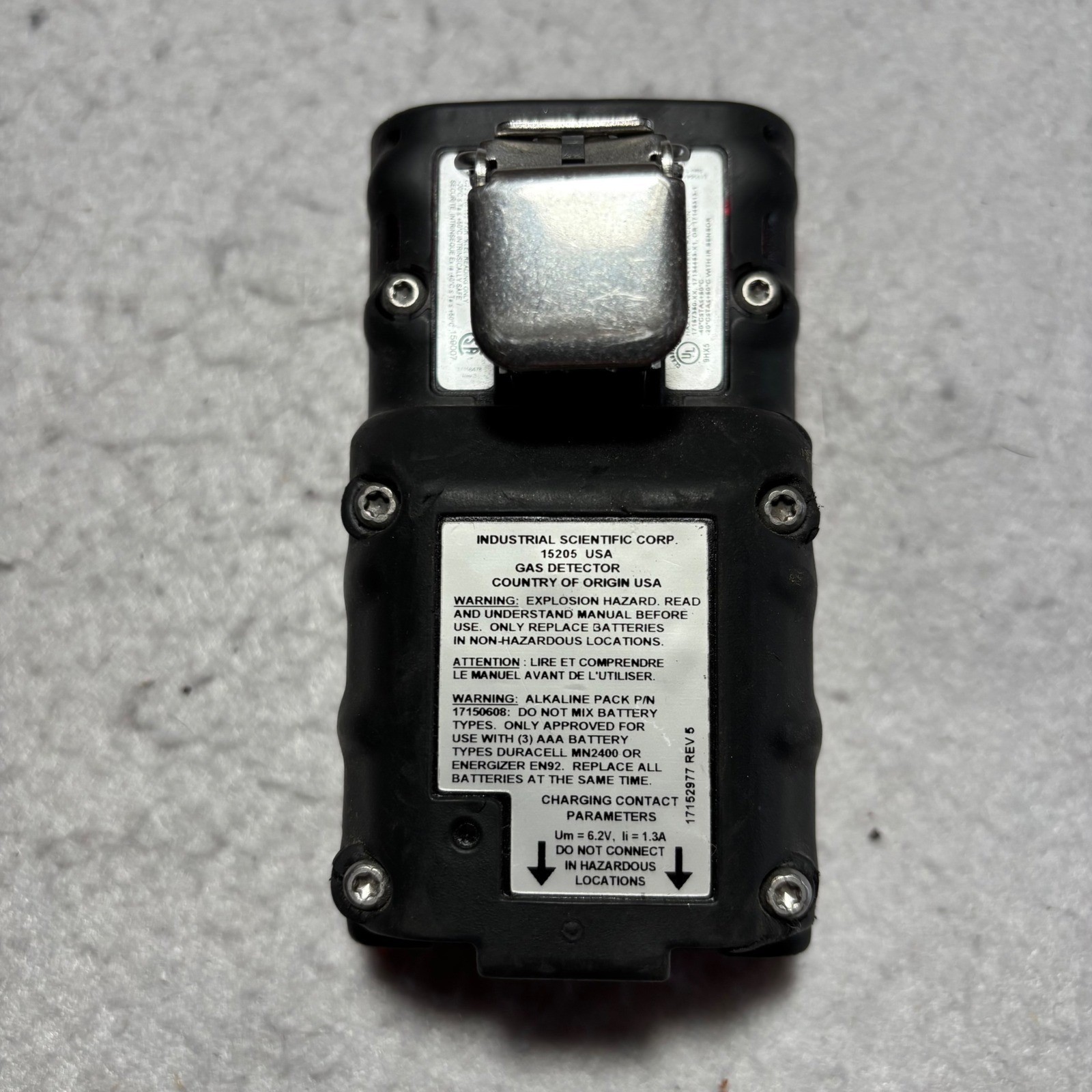Industrial Scientific Ventis Pro 4 Multi-Gas Detector Lot of 6 with 2 Chargers