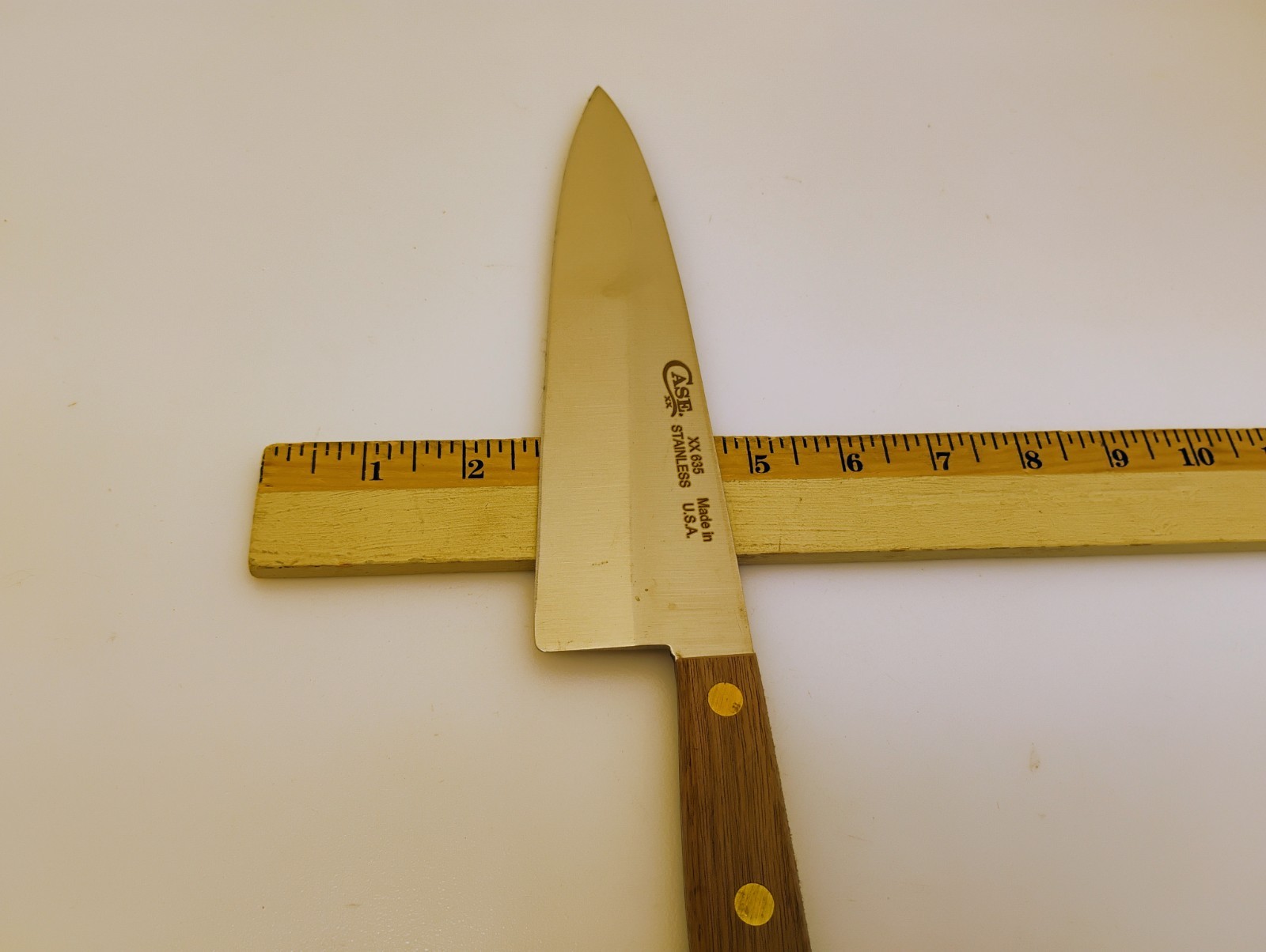 Case XX USA Set (2) 8″ Cooks Knife & Scalloped Edge Slicer Wood HandleFactory2nd