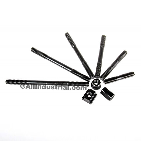 58 Pc Pro-Series 5/8″ T-Slot Clamping Kit Bridgeport Mill Set Up Set 1/2-13