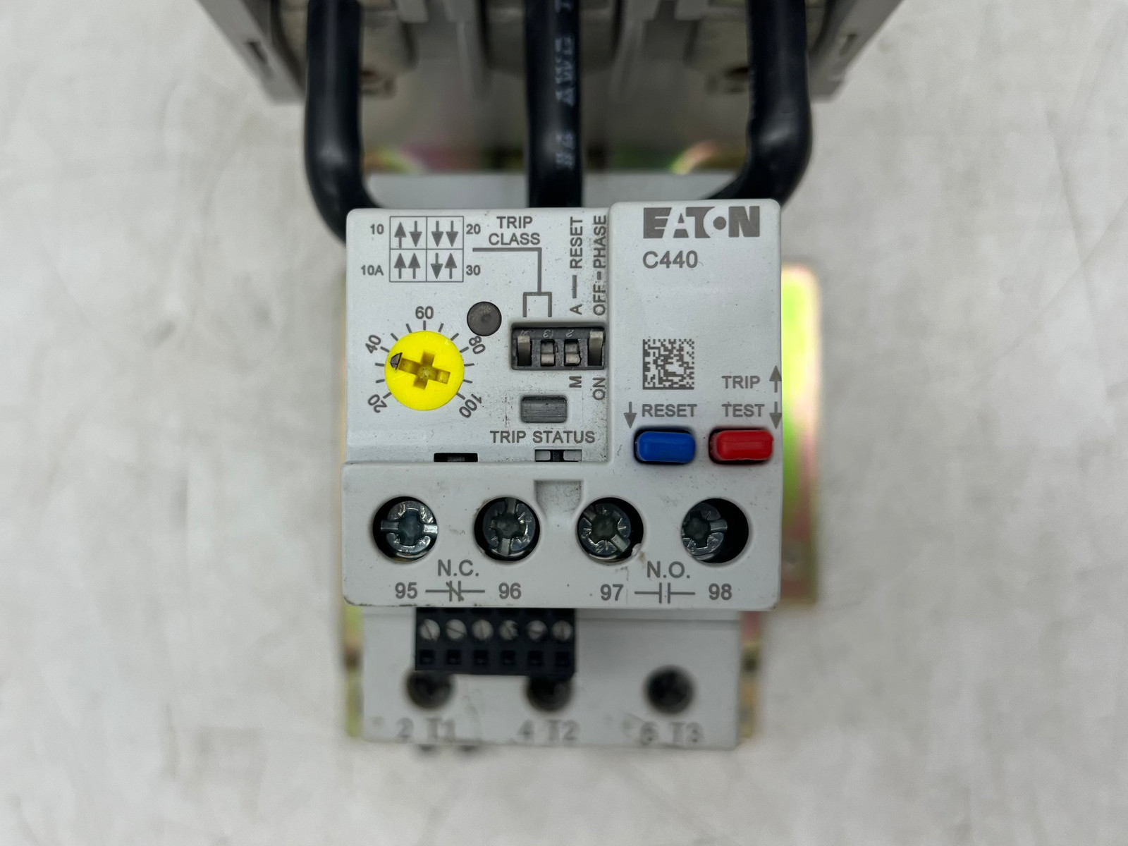 Eaton AN19KN0A5E100 Size 3 Starter w/ 120V Coil, C440B1A100SF3 EOLR (Used)