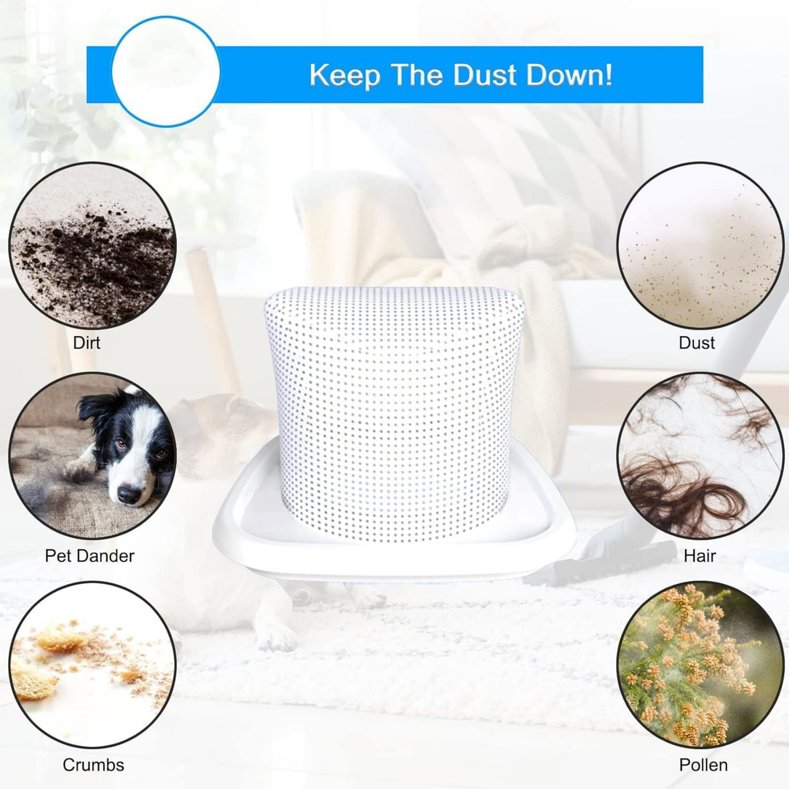 3X Vacuum Filter Replacements Compatible For Black And Decker Dustbuster
