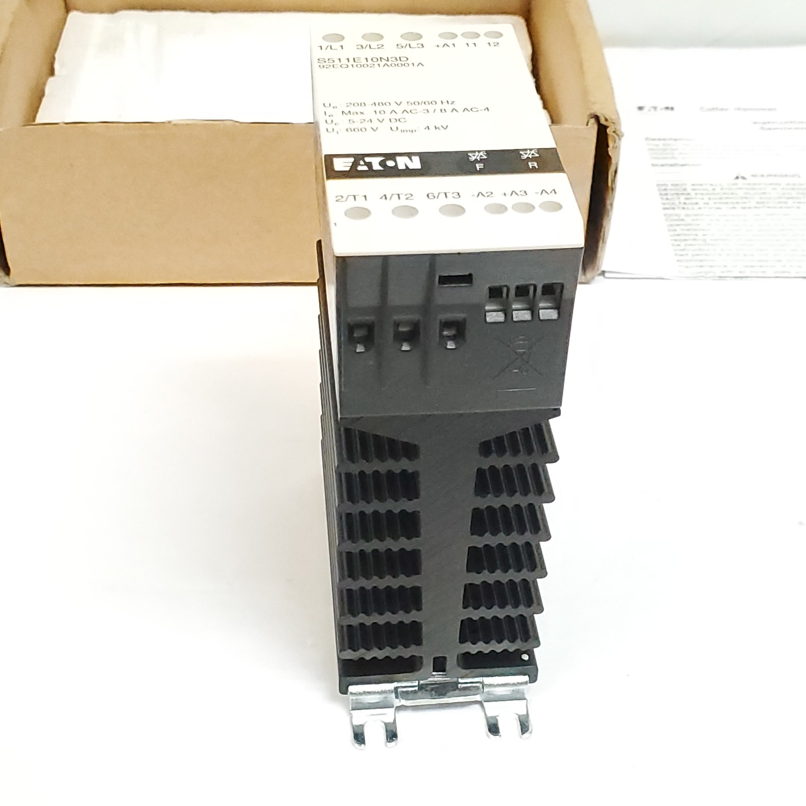 Cutler-Hammer S511E10N3D Semiconductor Reversing Contactor 10A 208-480V