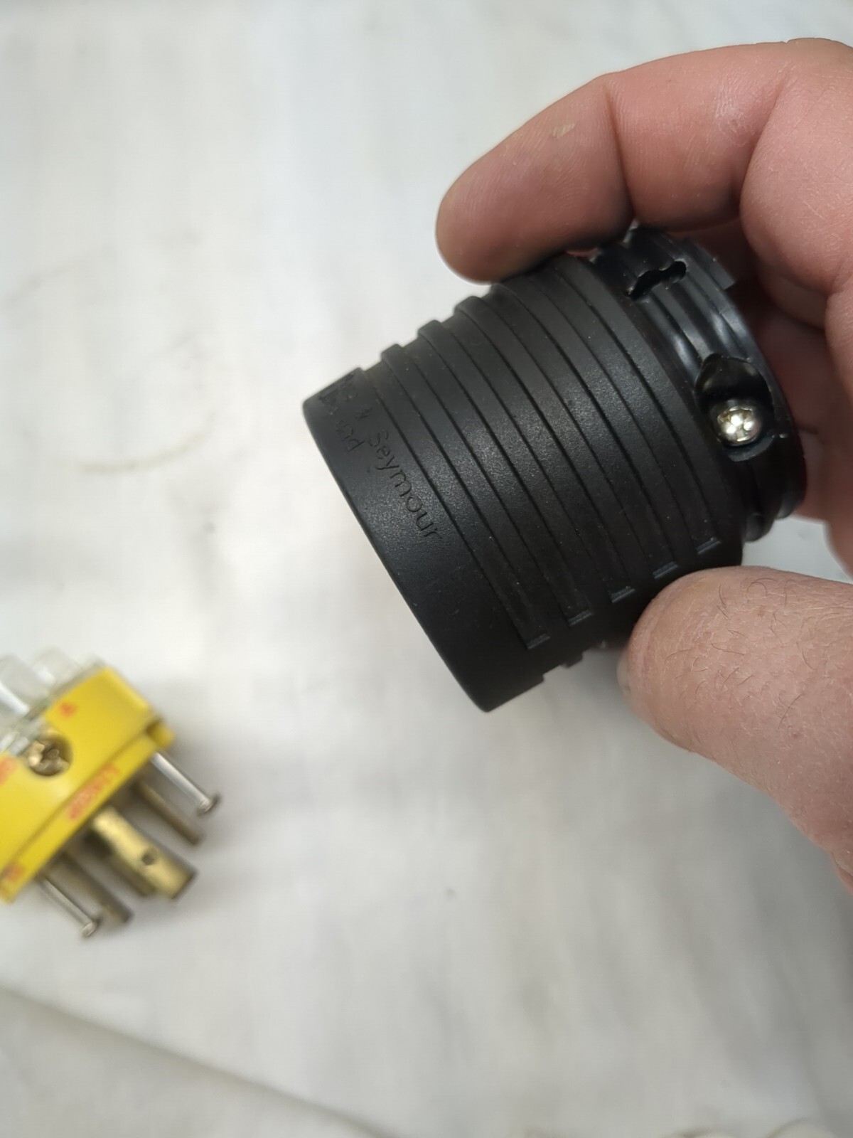 P&S NEMA L14-20P L1420P 20 Amp 125V 250V Locking Male Ground Plug Generator Cord