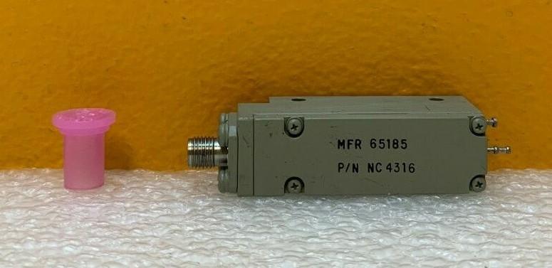 NoiseCom NC4316 10 MHz to 18 GHz 24 dB ENR 48 VDC SMA (F) Noise Source. New!