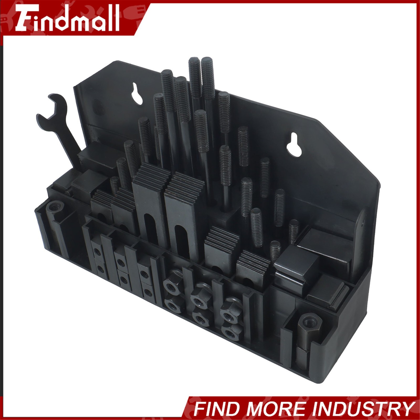 Findmall 5/8 Inch T-Slot Clamping Set 60pcs 1/2″-13 UNC Thread Industrial Grade