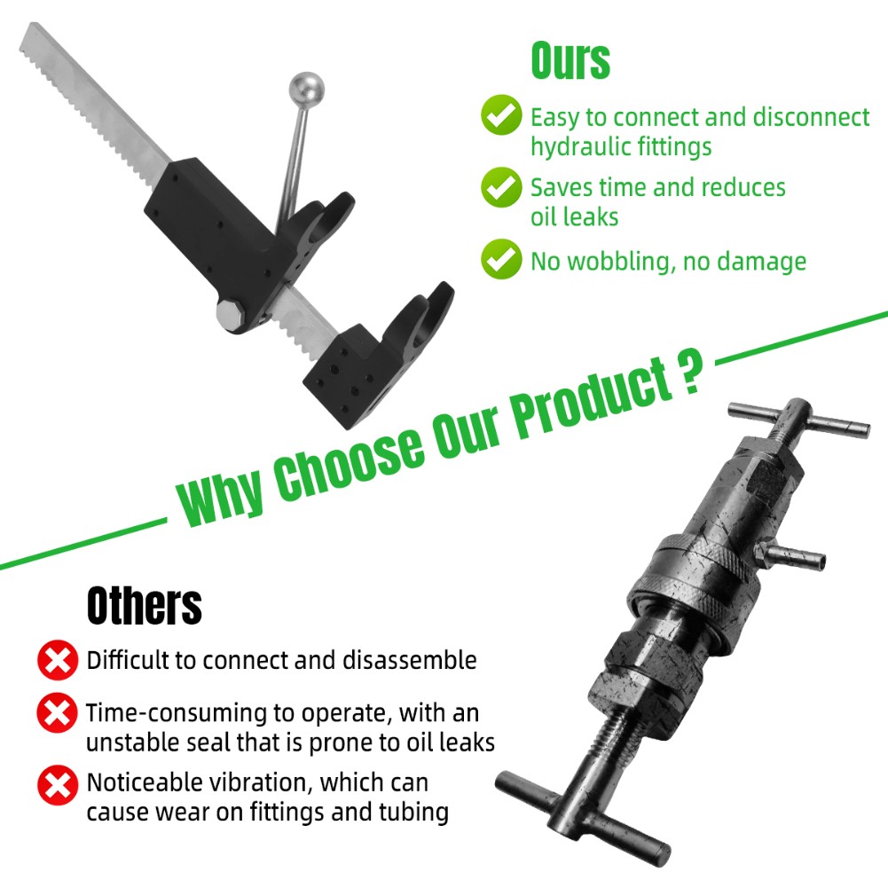 Hydraulic Coupling Tool 1 3/8″ Fork Spacing Quick Coupler Helper Install/Remover