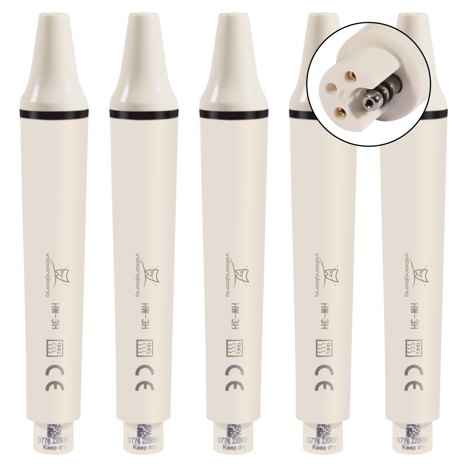 Ultrasonic Piezo Dental Scaler Handpiece Fit EMS/Woodpecker Tips HW-3H st