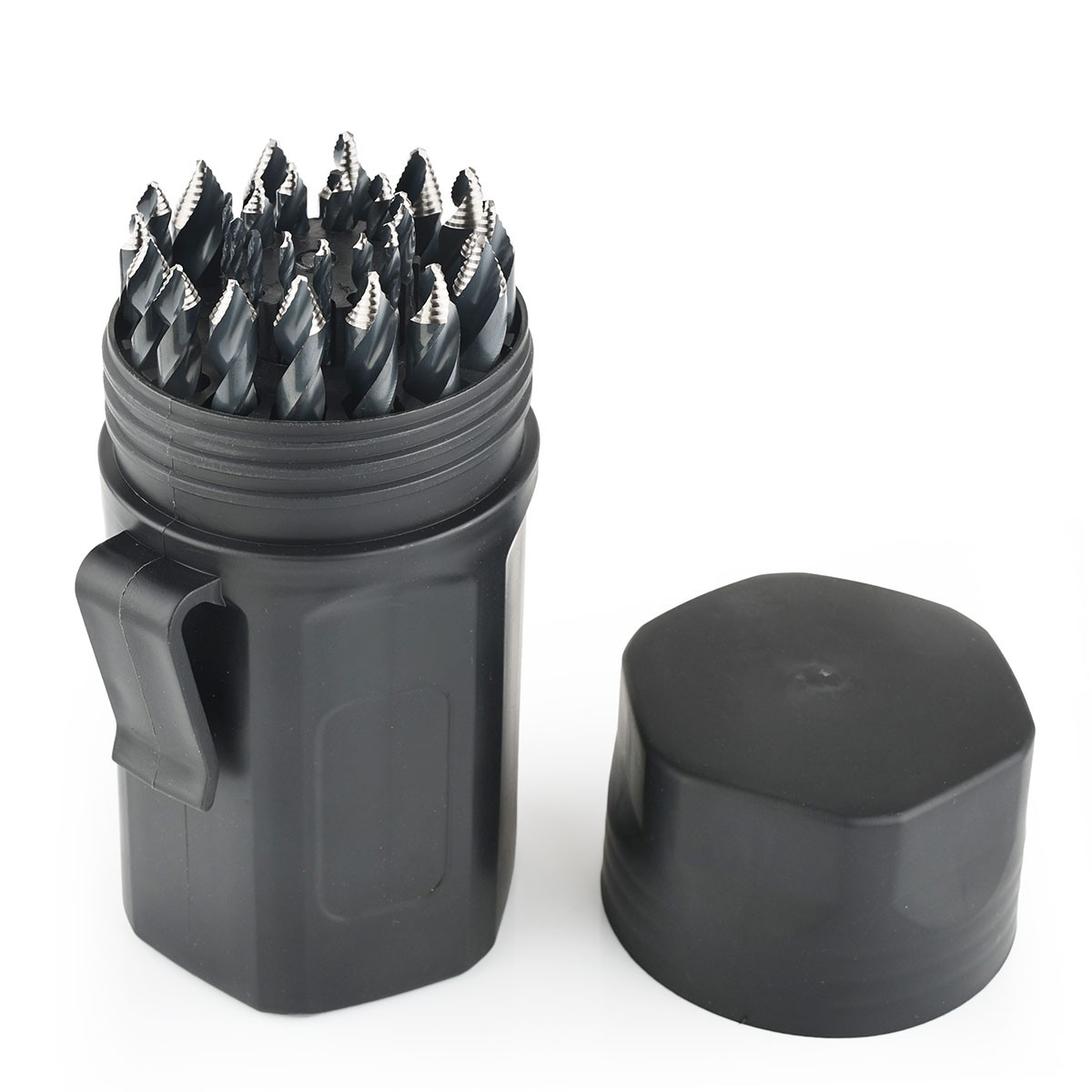 Stark USA 21PCS Turbo Stepped Tip Drill Bit Length 1/16″ – 3/8″ Drill Bit Set