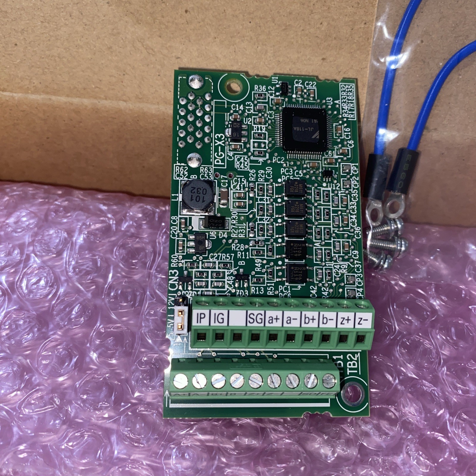 1PCS PG-X3 1PCS Yaskawa PG-X3 Frequency Converter