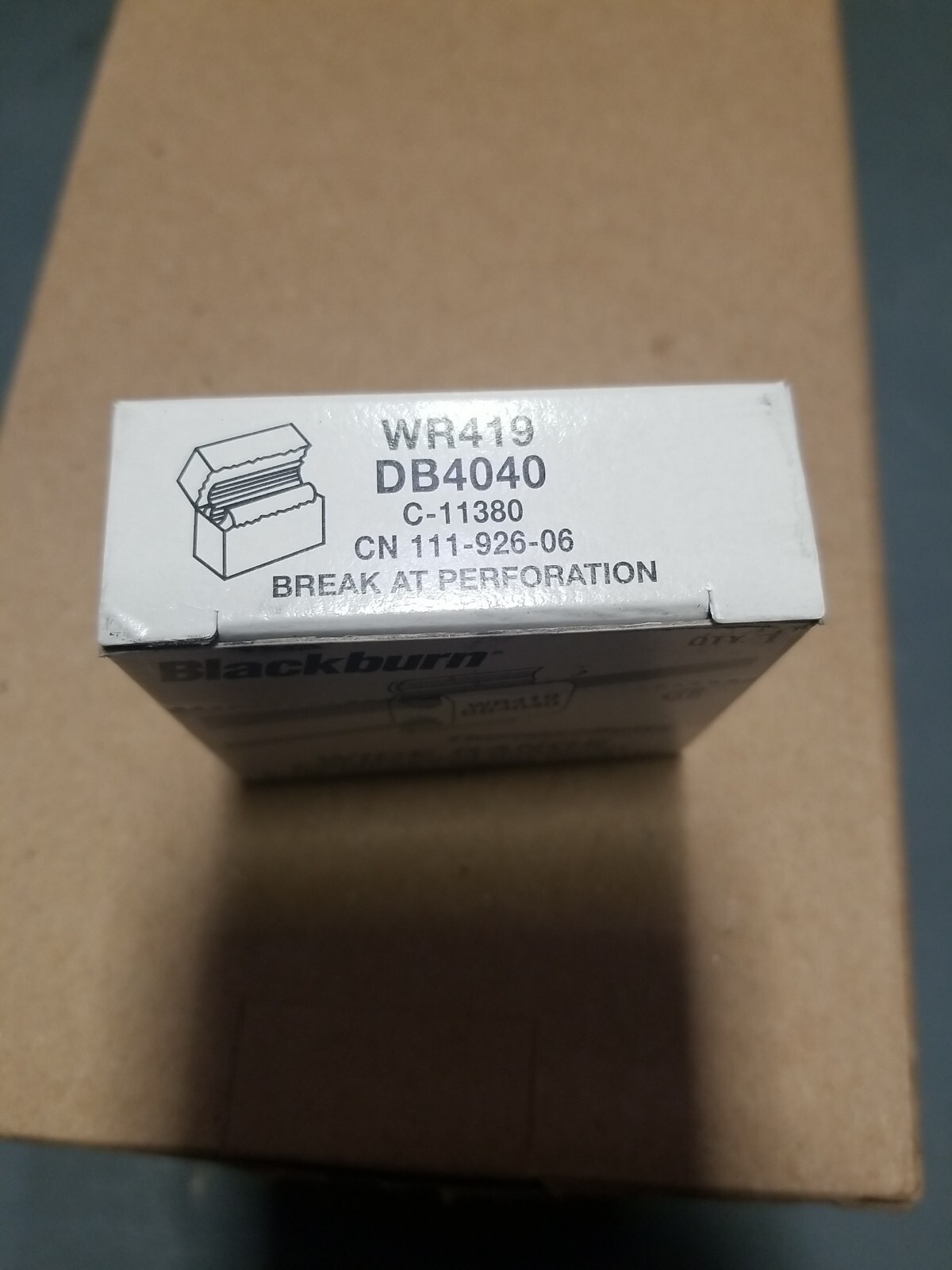 25-PACK THOMAS & BETTS BLACKBURN WR419 WIDE RANGE COMPRESSION CONNECTOR H-TAP