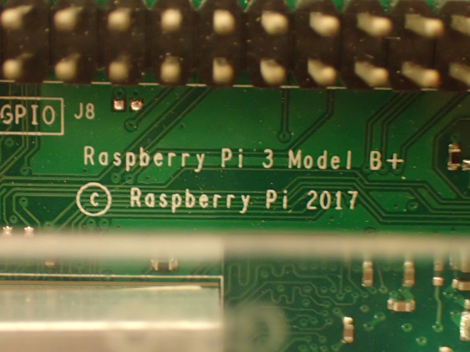 RASPBERRY PI 3 MODEL B+ RCPRARA18-1020 DETECTOR/LASER CAMERA SWITCH CUSTOM ASSY
