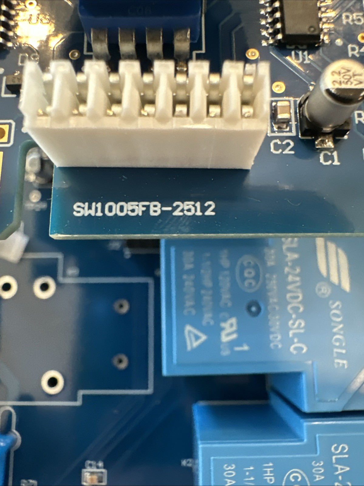 GLX-PCB-RITE GLX-PCB-DSP Aqua Rite Salt Chlorinator Control Board Tested