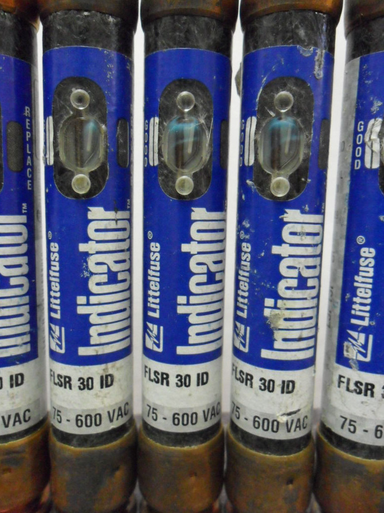 Nice Lot Littelfuse FLSR 30 ID Amp Fuses FRS-R-30 600 Vac