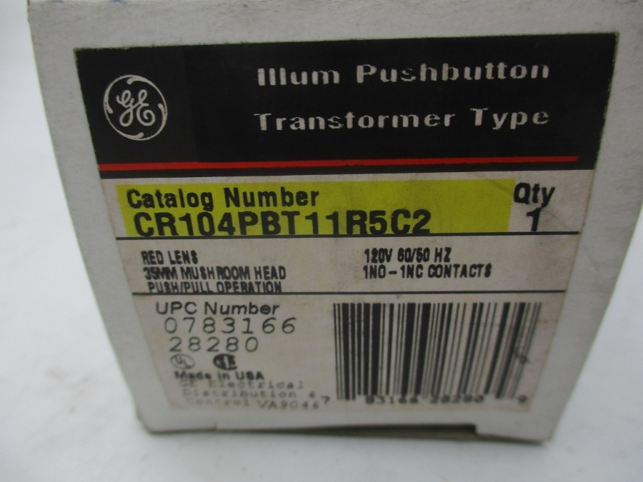 GENERAL ELECTRIC CR104PBT11R5C2 120V NSMP