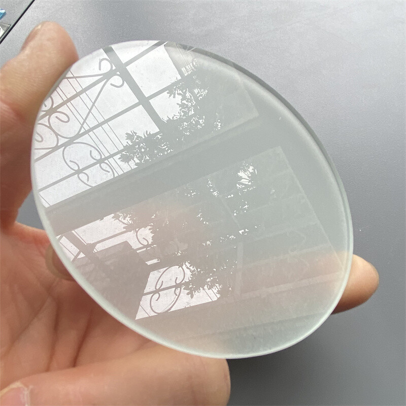 1PC 75mm/90mm/95mm/100m Stereo Microscope Specimen Stage Frosted Glass Plate