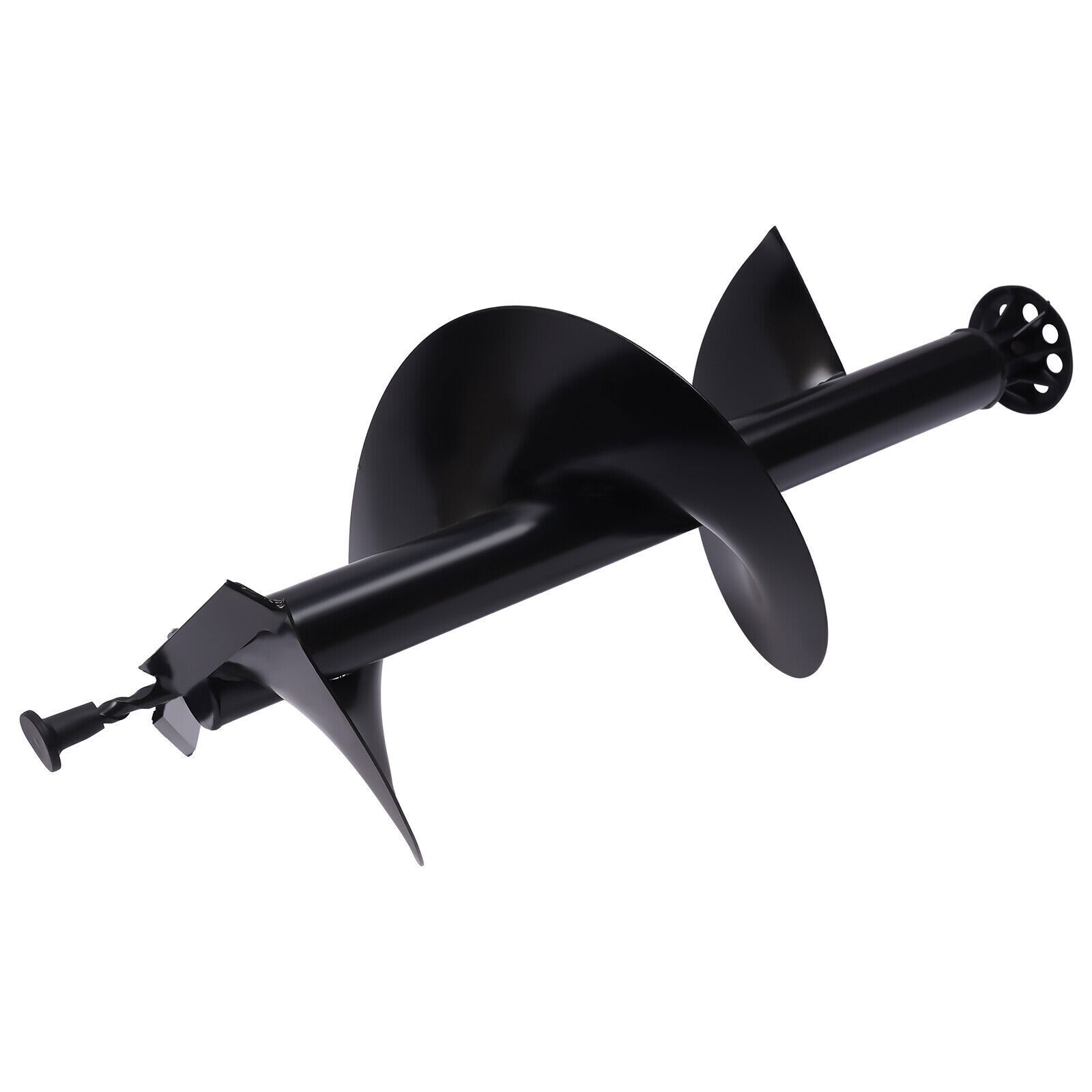 11″ Bit Post Hole Digger Gas Powered 63cc 3hp Hand Push Earth Auger Ground Drill