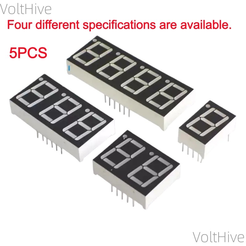 0.56/0.36 Inches 1/2/3/4 Digits Common Anode Red Highlight Tube Red Digital Tube