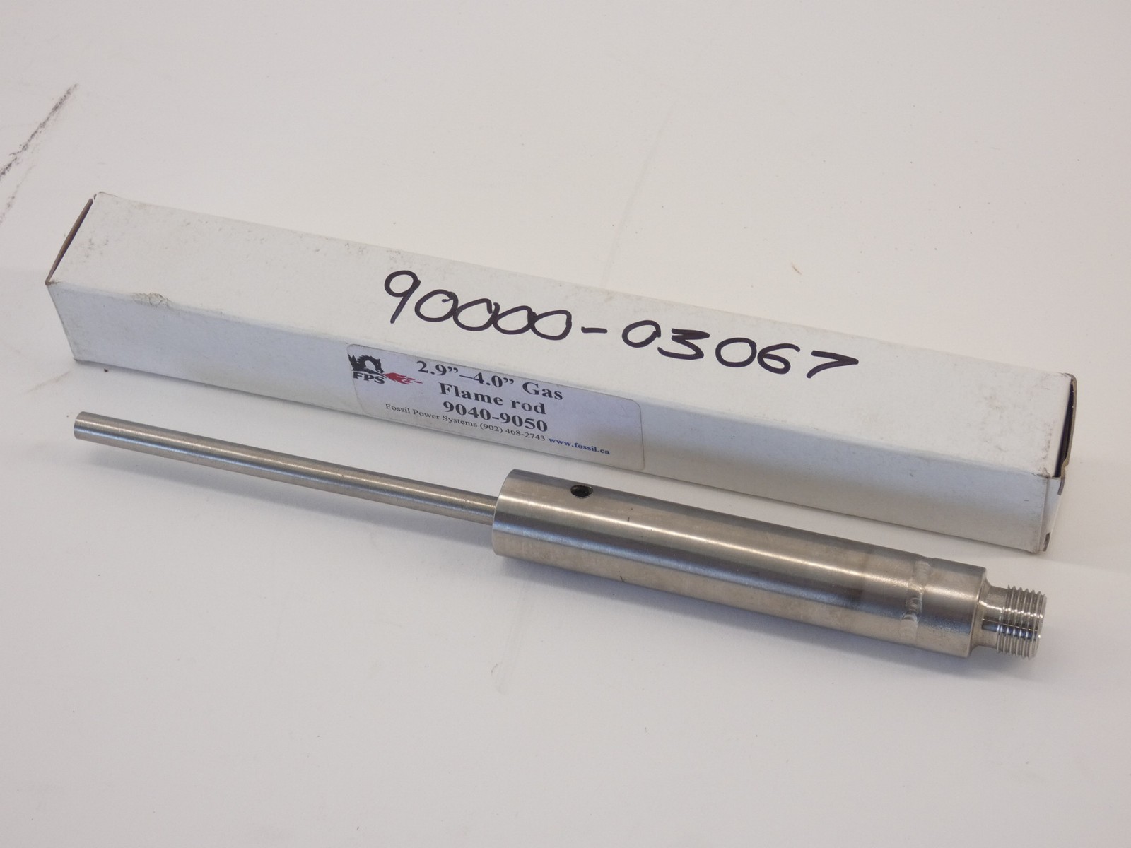 Fossil Power Systems FPS 9040-9050 2.9″-4.0″ Gas Flame Rod – NEW Surplus!