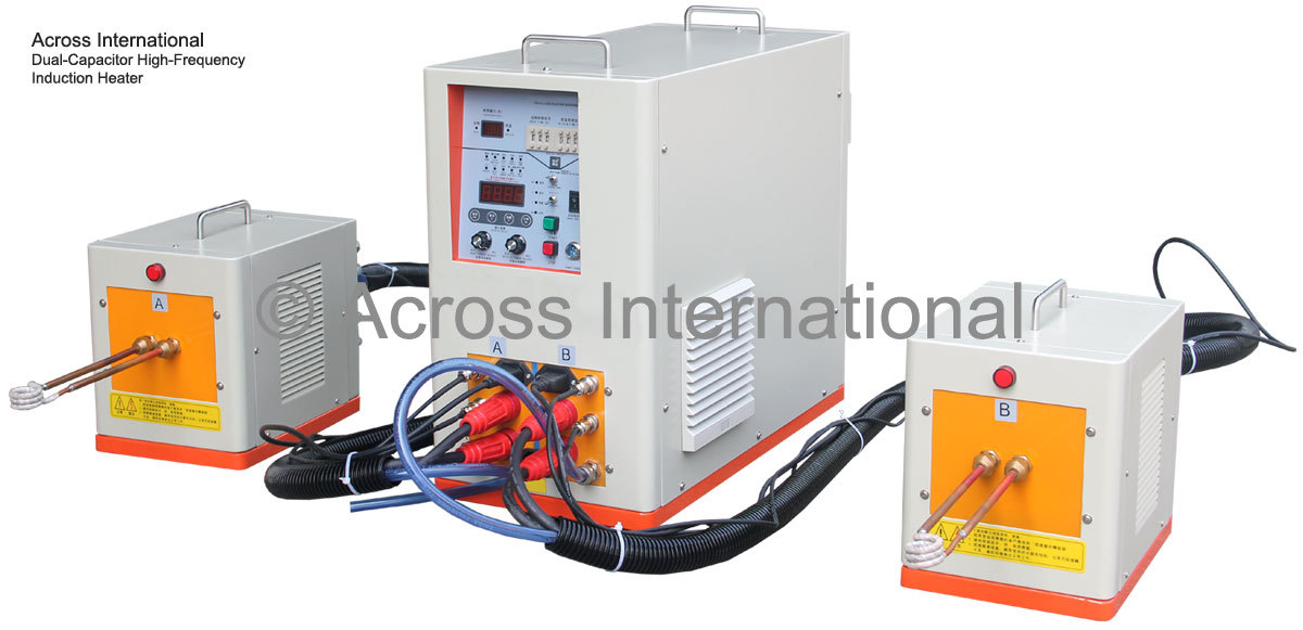 10KW 100-500KHz Hi-Freq Solid State Compact Induction Heater Melting Furnace