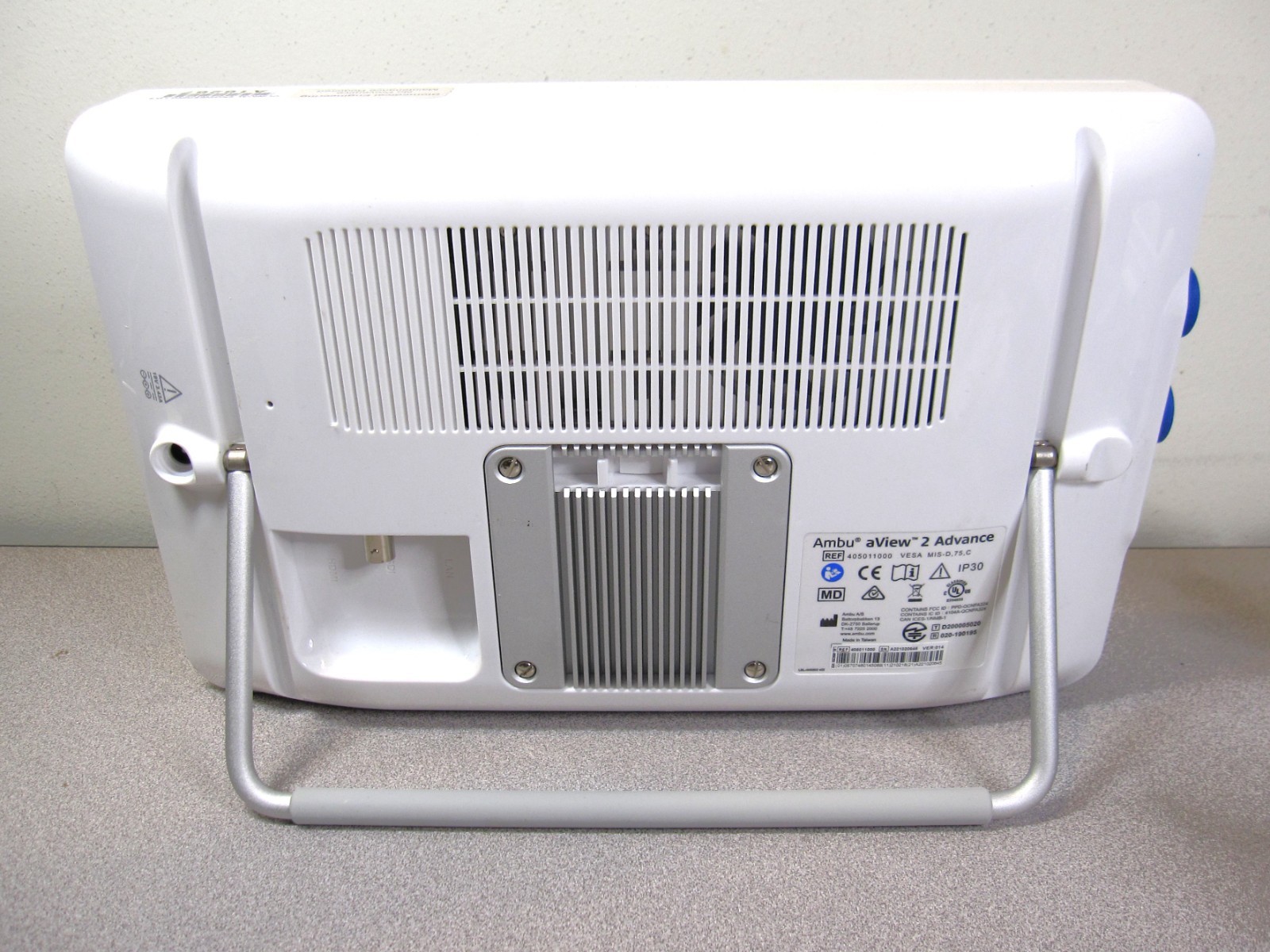 Ambu aView 2 Advance 405011000 Touchscreen Monitor, Power Supply, Mount TESTED