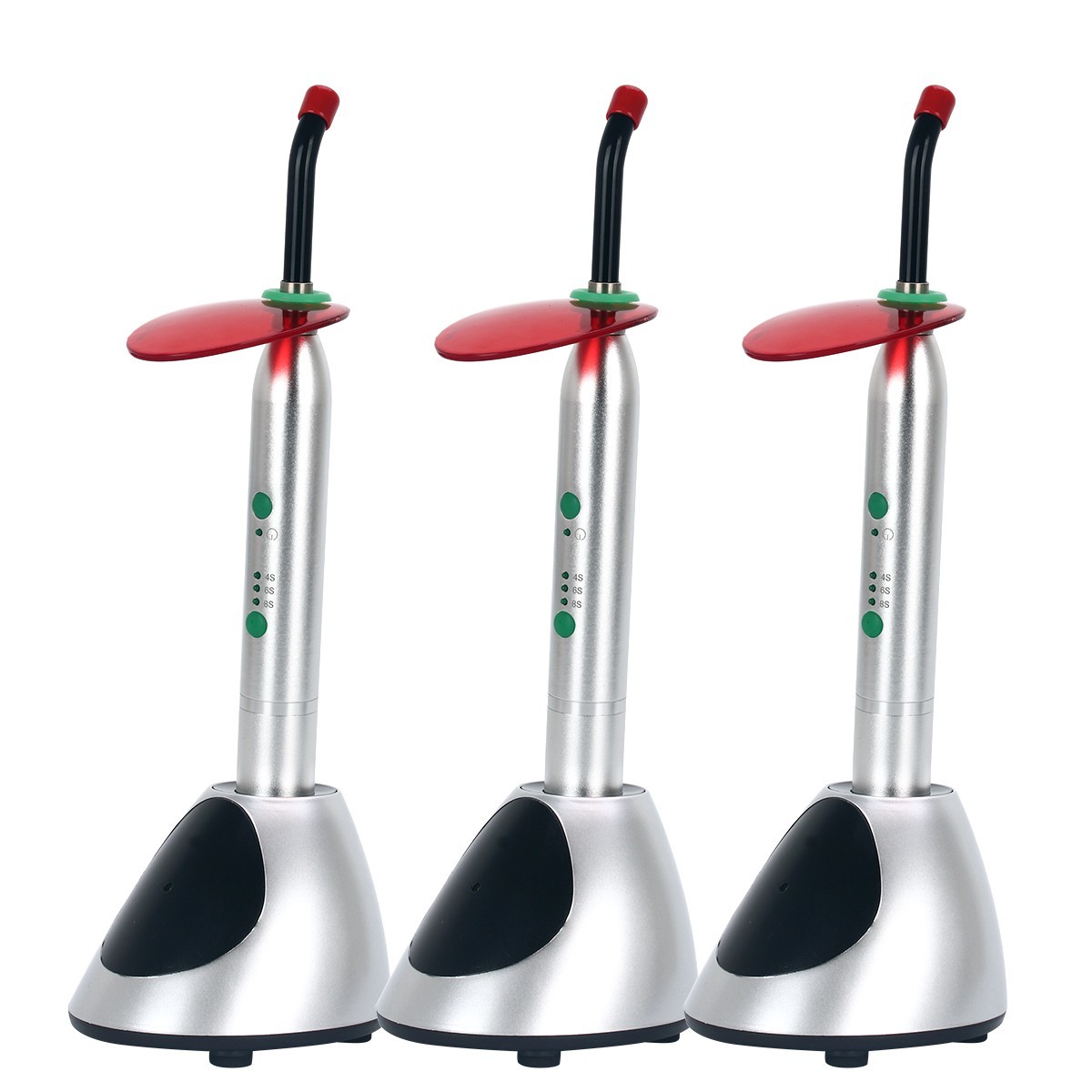 1-10 Dental LED Curing Light Lamp 2000mw High Power Blue Light Ortho Bracket Use