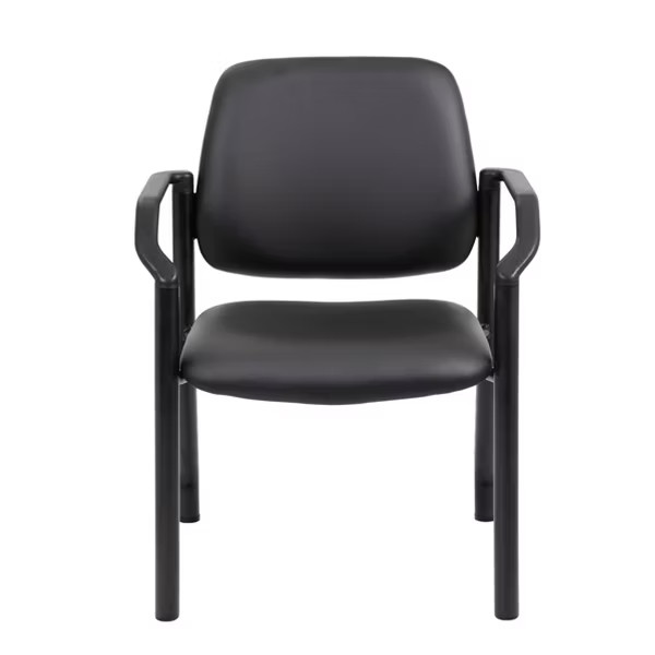 Boss Antimicrobial Guest Chair, 300 lb. weight capacity