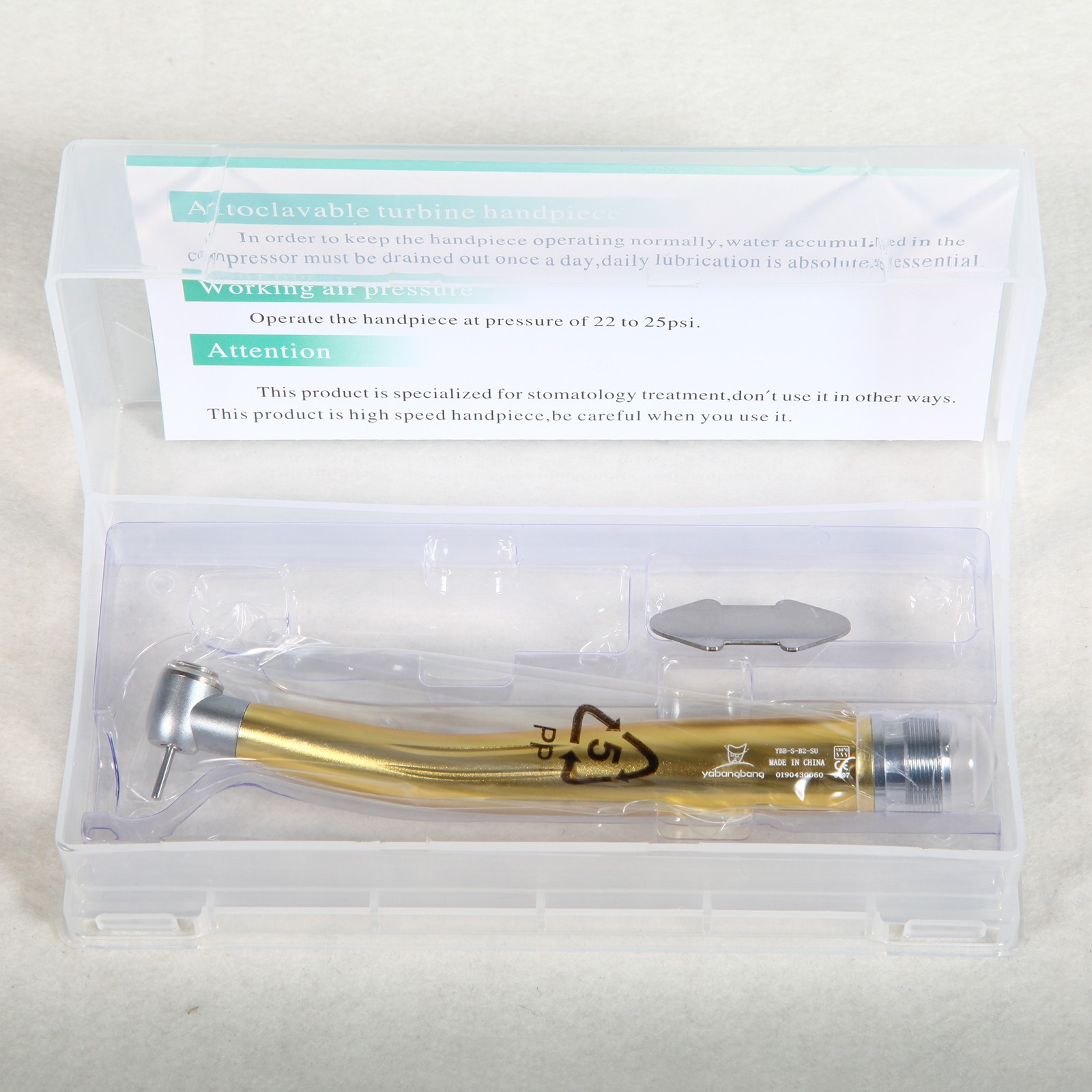 10 NSK Style Dental High Speed Handpiece PANA-MAX Fast Turbine 2 Holes Borden