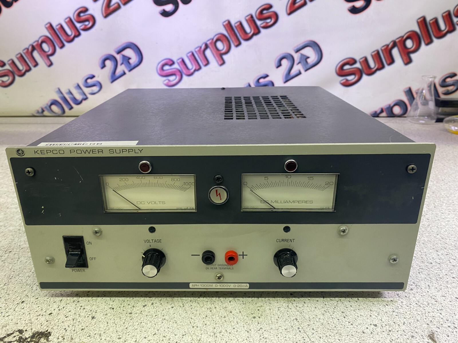 KEPCO APH1000M DC Power Supply 0-1000V 0-20mA