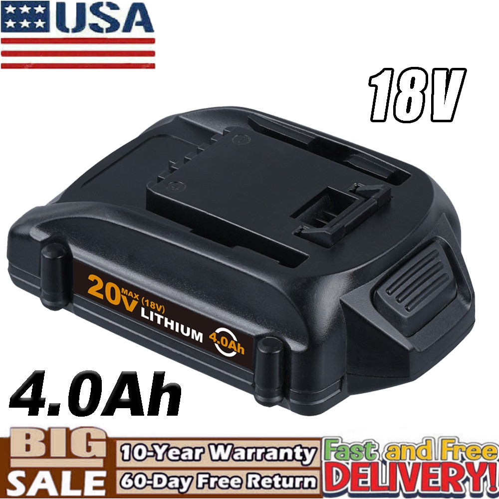 NEW 4000mAh 20V Max Battery For Worx PowerShare WA3575 WA3520 WA3675 WA3674