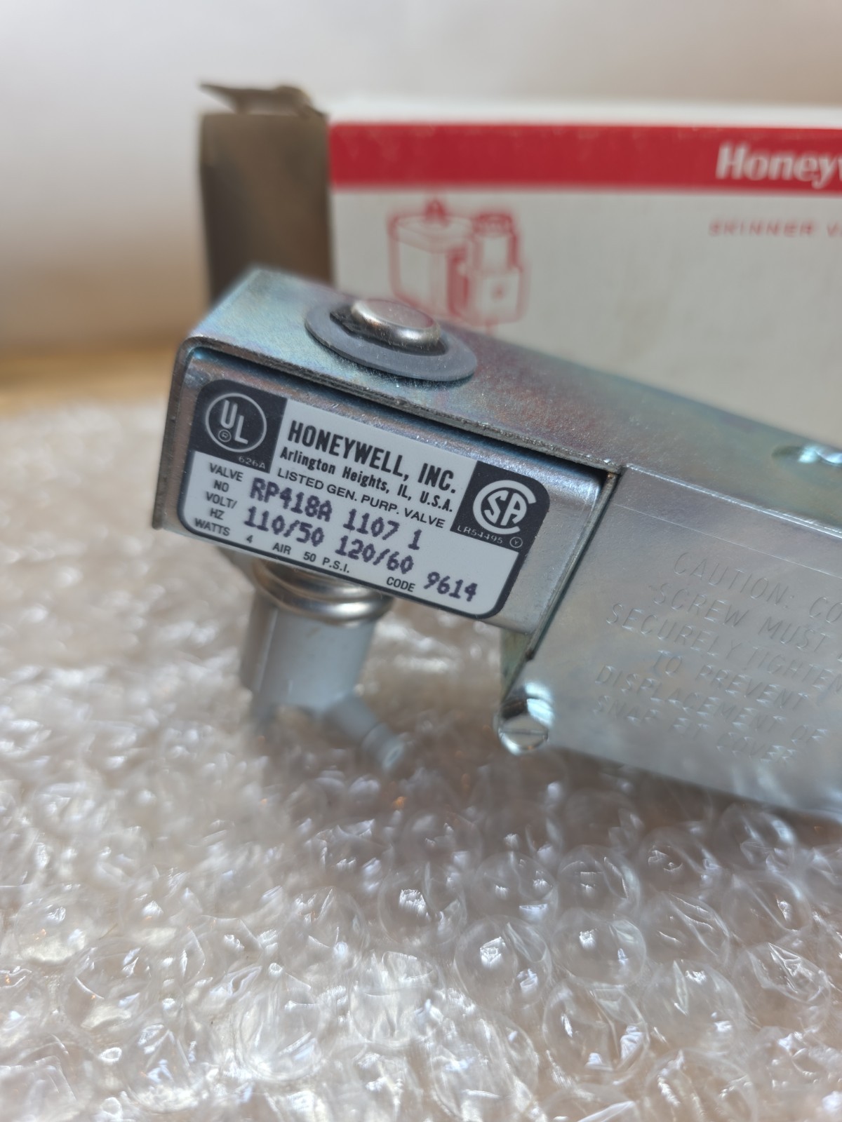 Honeywell RP418A 1107 1