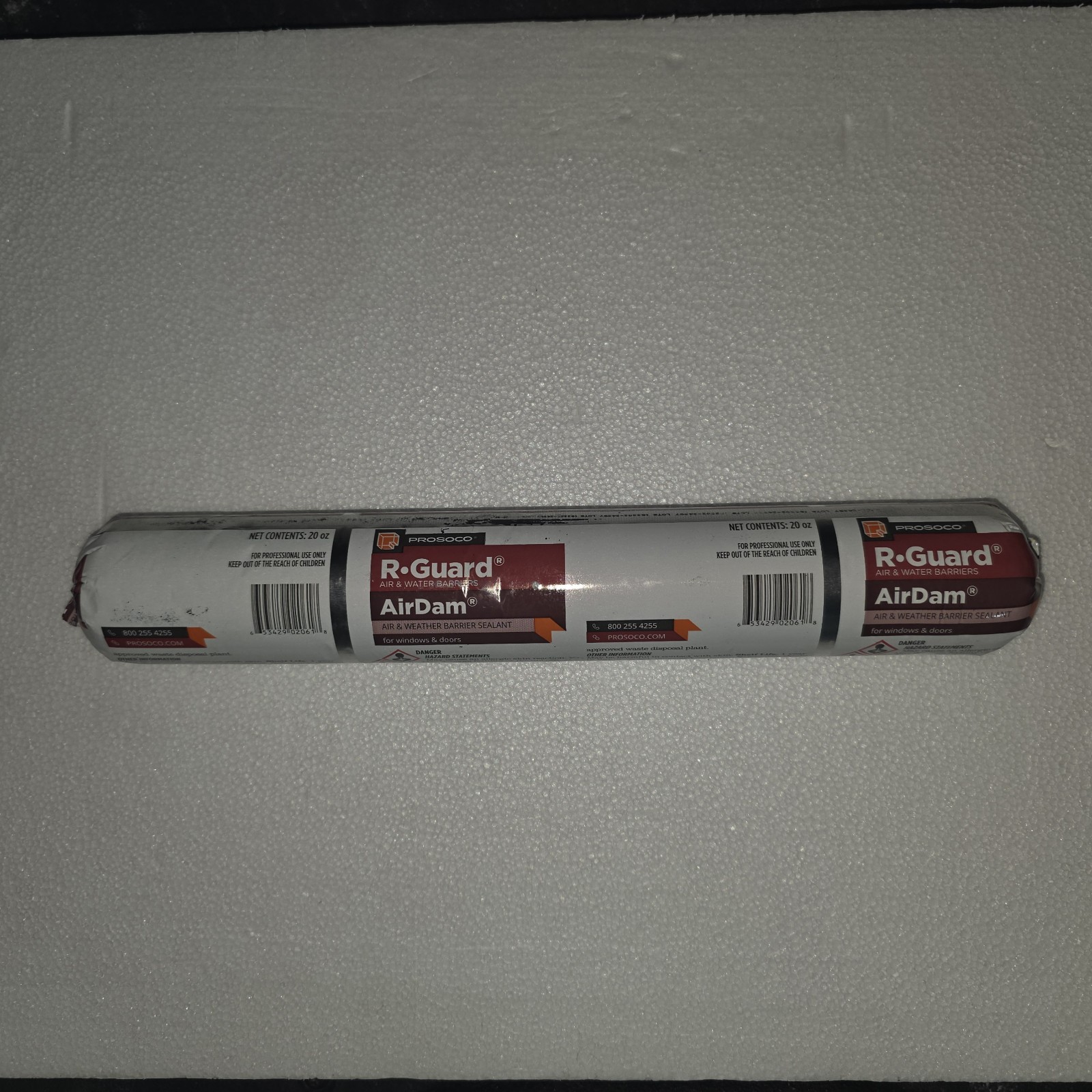 PROSOCO R-GUARD AIRDAM Sealant, 20oz. Sausage Tube, 8 tubes available Or Buy All