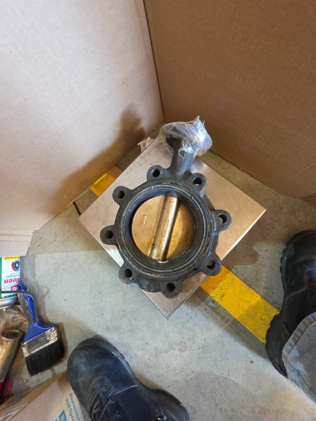 6 IN Nibco LD 120, BODY ID, NFG 02, DISK ALBZ, 200 PSI,