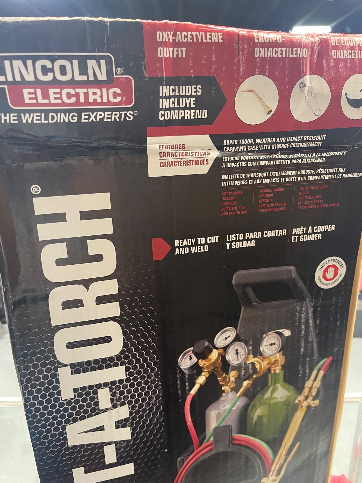 NEW! Lincoln Electric Port-A-Torch Kit – Model# KH990