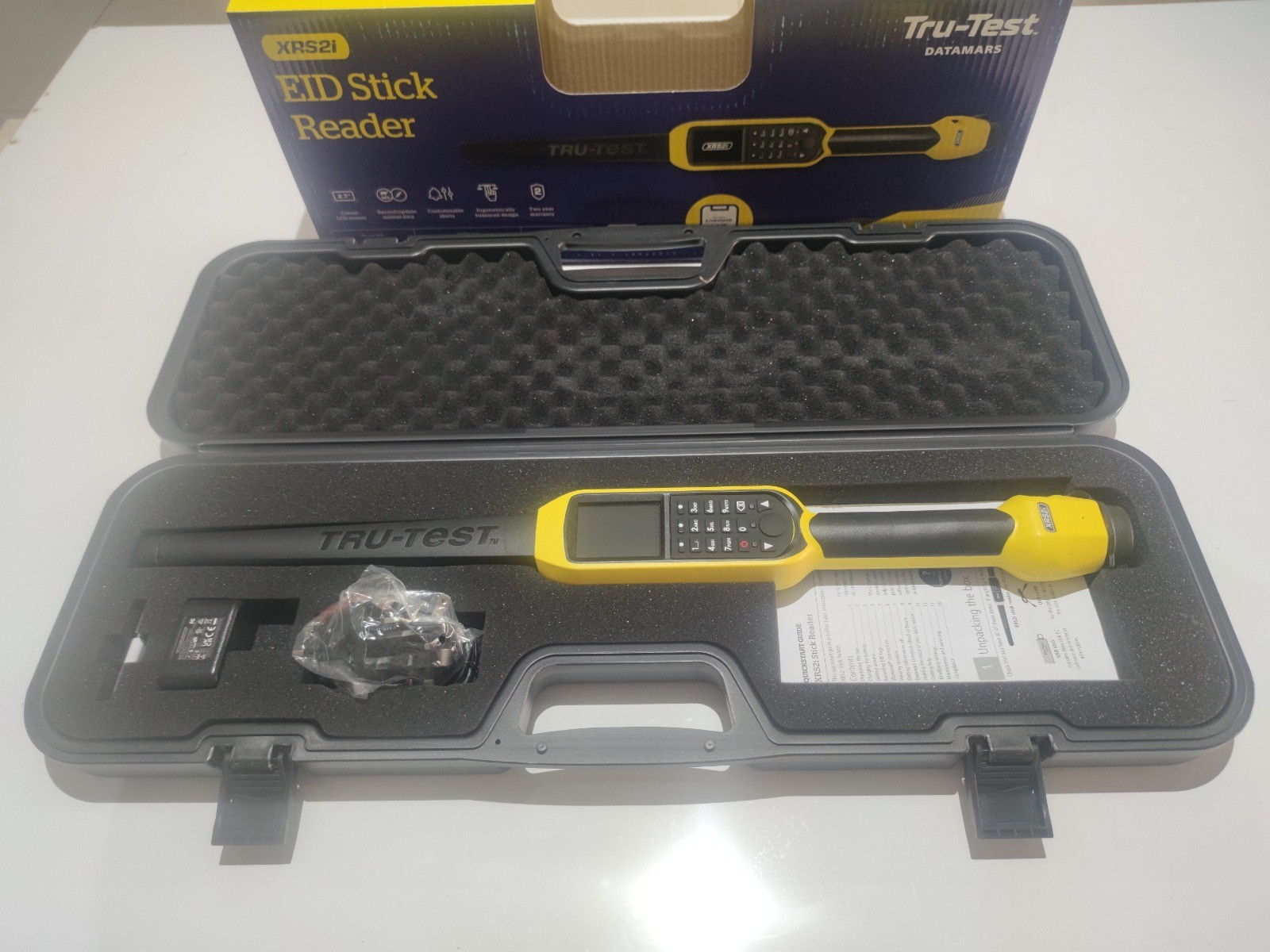 TRU-TEST XRS2i LIVESTOCK EID STICK READER NEW IN BOX RETAIL $2100 FREE SHIPPING