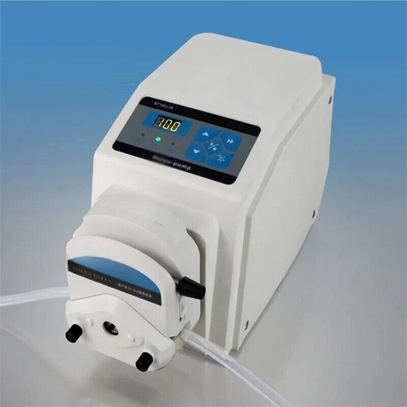 new BT100J-1A Peristaltic Pump YZ15 Drive Lab High Accuracy 30W 0.07-380ml/min