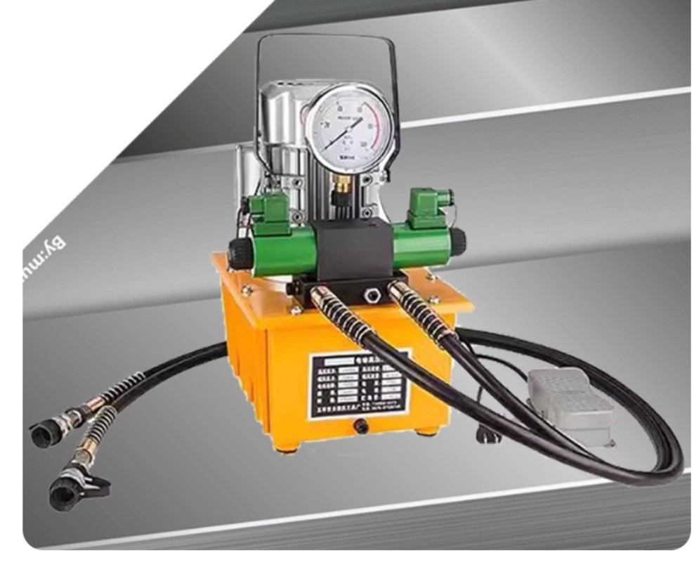 Hydraulic Electric Pump Ultra-High Pressure Oil Pump QQ-700 1.2KW Manual Switch