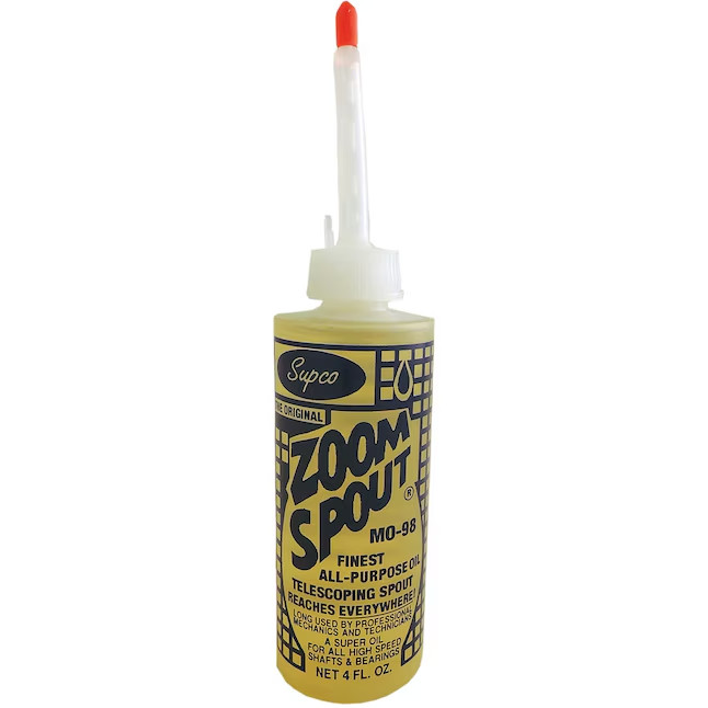 Supco MO98 Zoom Spout Oiler 8oz All Purpose HVAC Motor Oil
