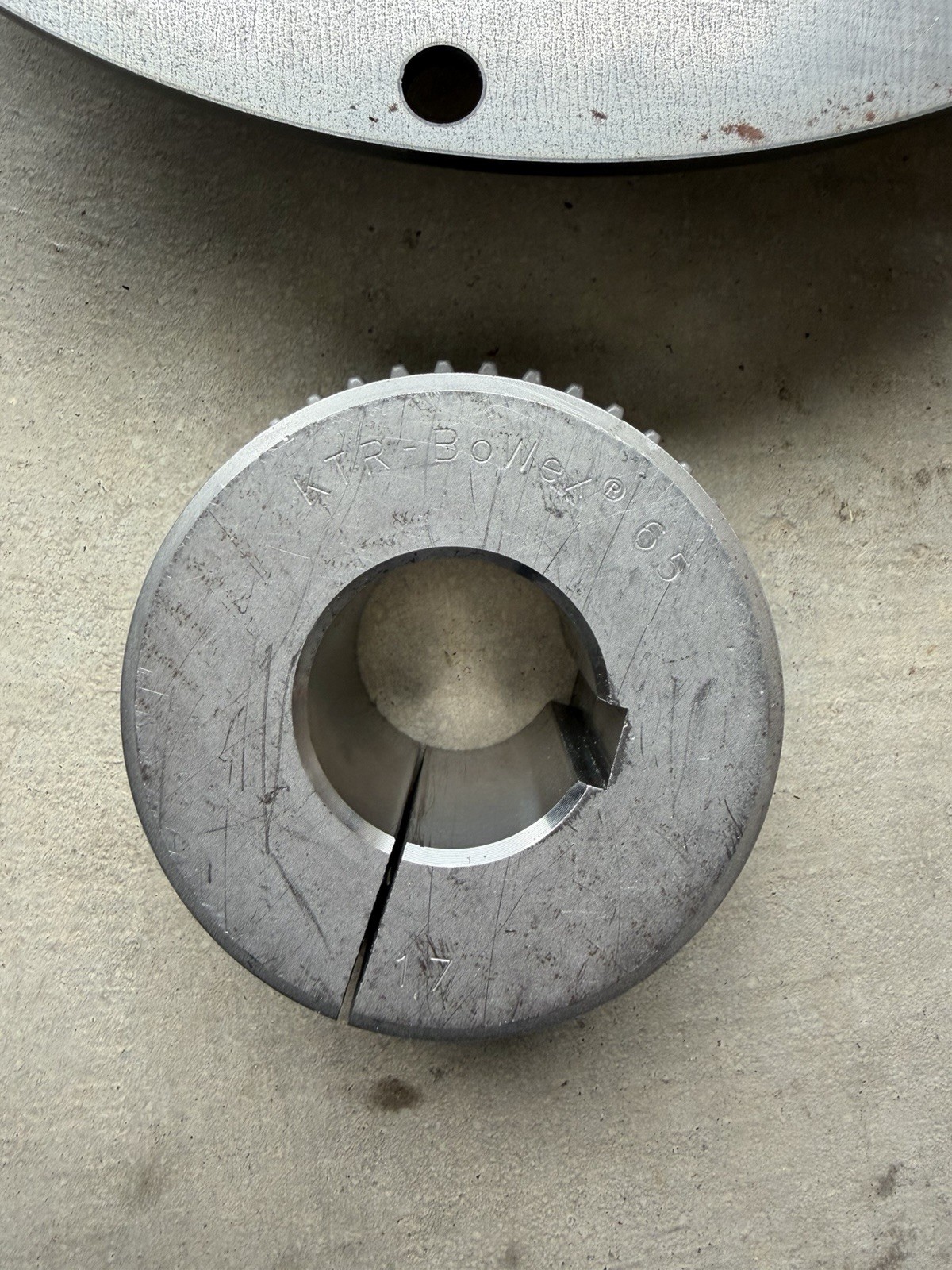 BoWex Elastic Flange and Sprocket 65 HE 10” 40SH 42 12 CC, Xylem Dewatering