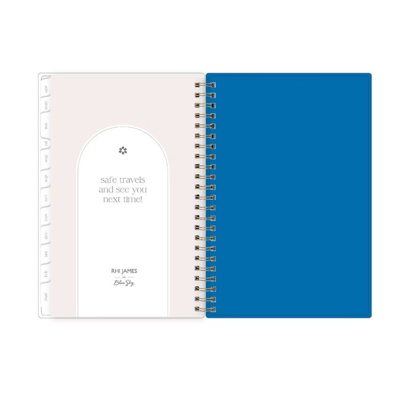 Rhi James for Blue Sky Weekly/Monthly Planner 15 Month Wirebound 5″x8″