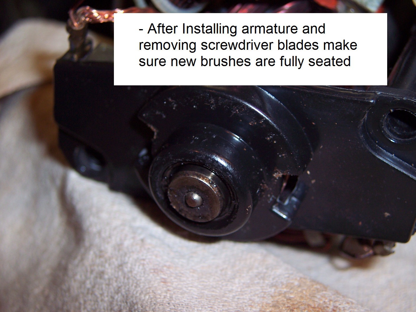 2X Sets FIX Remington Electric Pole Saw 8 Amp Motor Carbon Brush Heavy Duty Litz