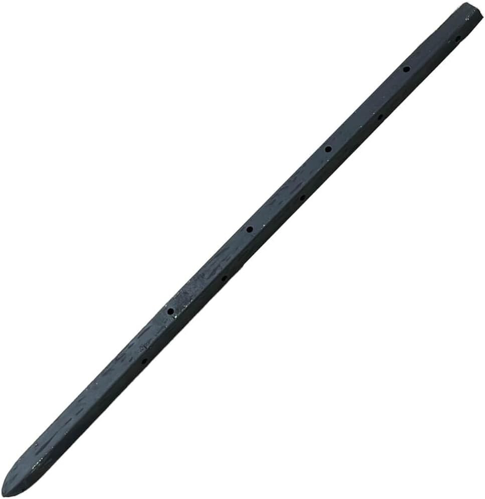 Sandbaggy 18″ Square Steel Concrete Form Stakes with Nail Holes – 5/8″ Wide – Ru