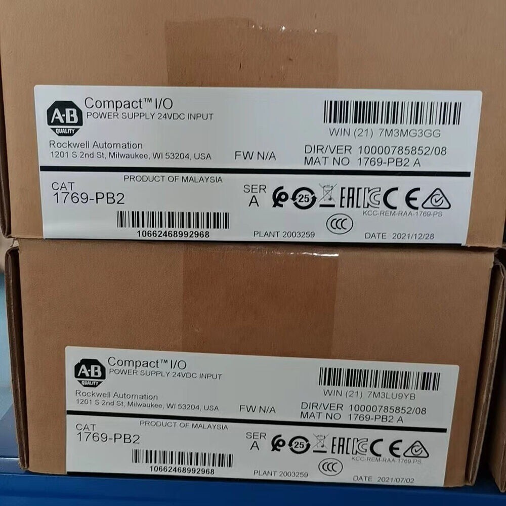 New Sealed AB 1769-PB2 / A CompactLogix DC 2A/0.8A Power Supply US Free Tax