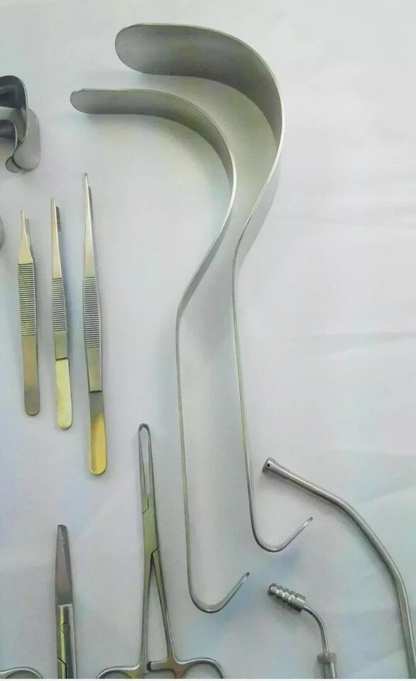 General Surgery Basic Laparotomy Surgical Instruments 108 PCS SeT