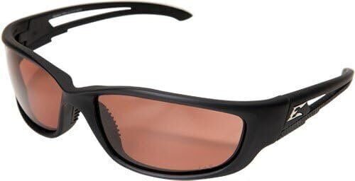 Edge GTSK-XL215 Polarized-Black Safety Eyewear Copper Driving