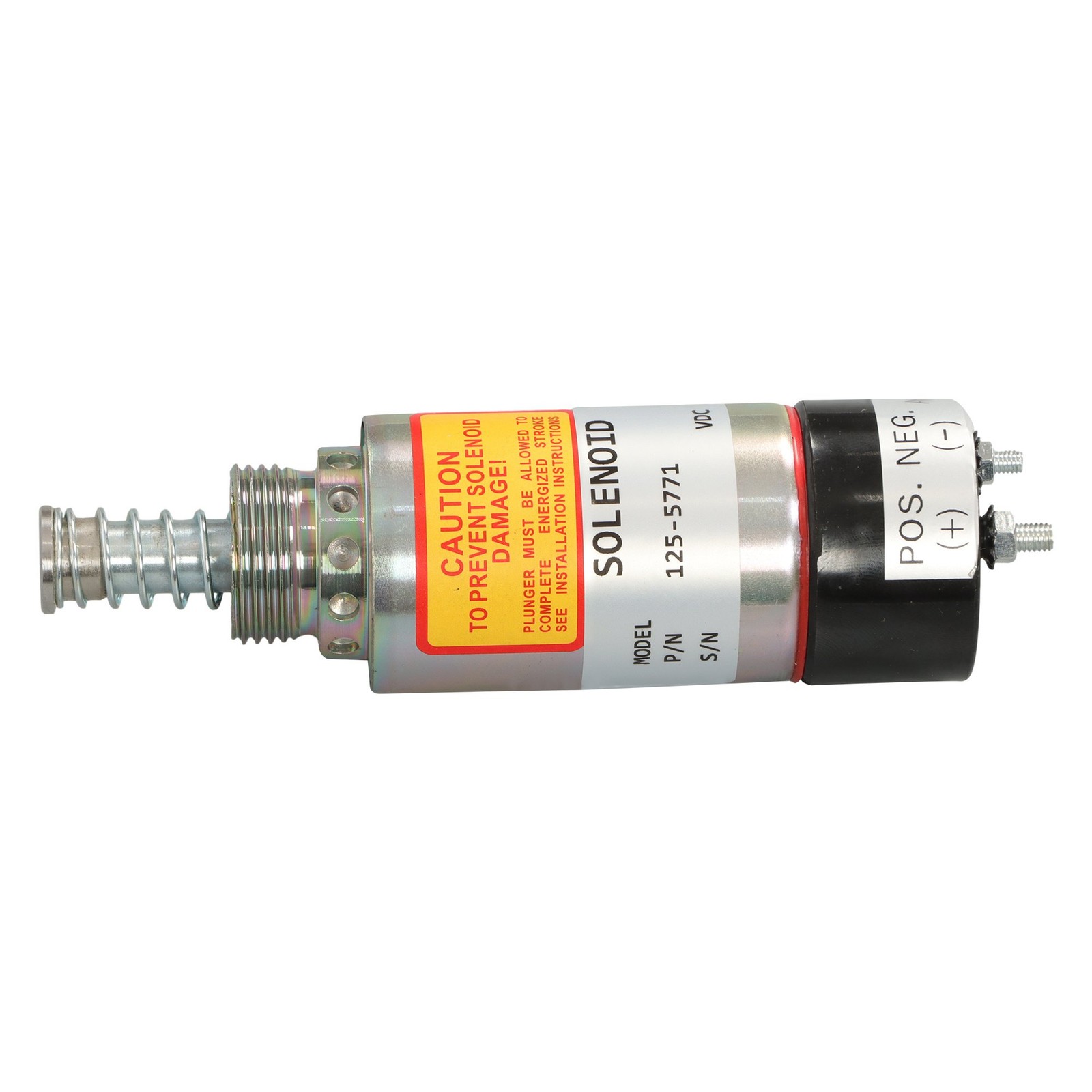 Fuel Shut Off Solenoid 12V 125-5771 9X-5312 For Caterpillar CAT 3114 3116 3126