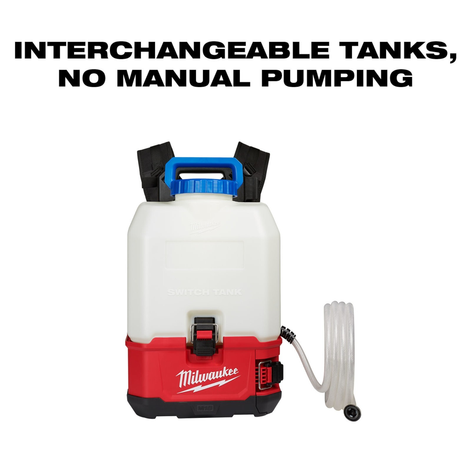 Milwaukee 2820-21WS M18 4-Gallon Backpack Water Supply Kit Battery& Charger