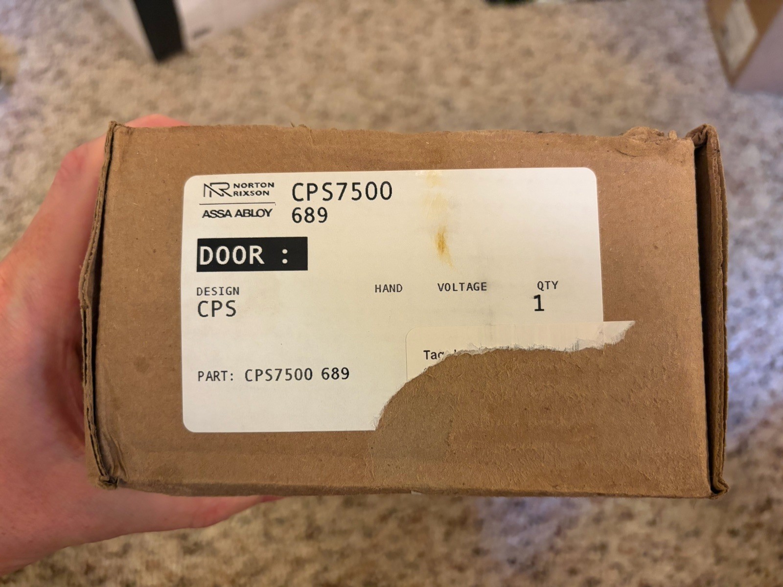 Norton CPS7500 689 Door Closer- Brand New