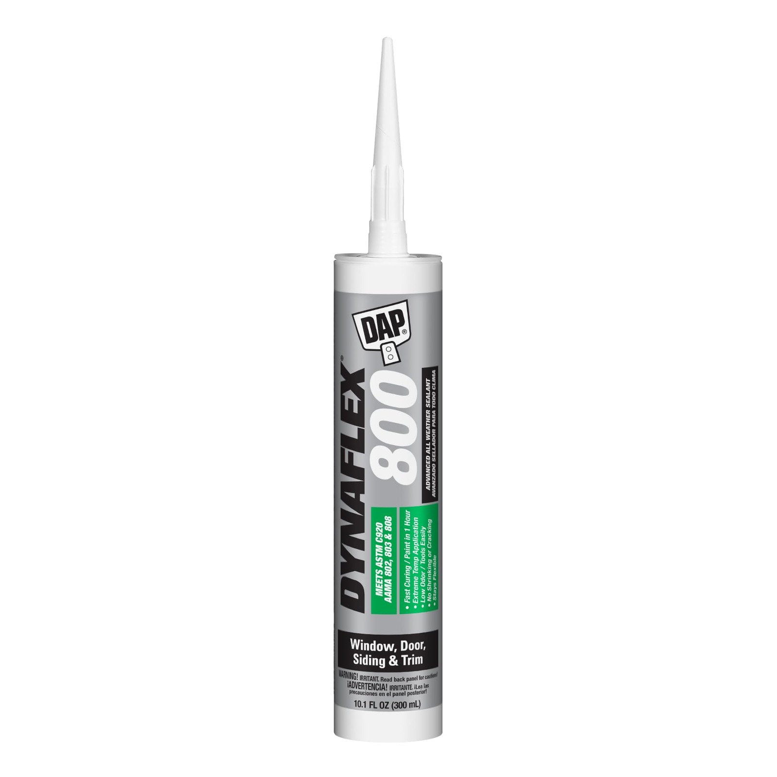 DAP Dynaflex 800 Advanced All Weather Sealant, Light Bronze, 10.1 Oz (707988083